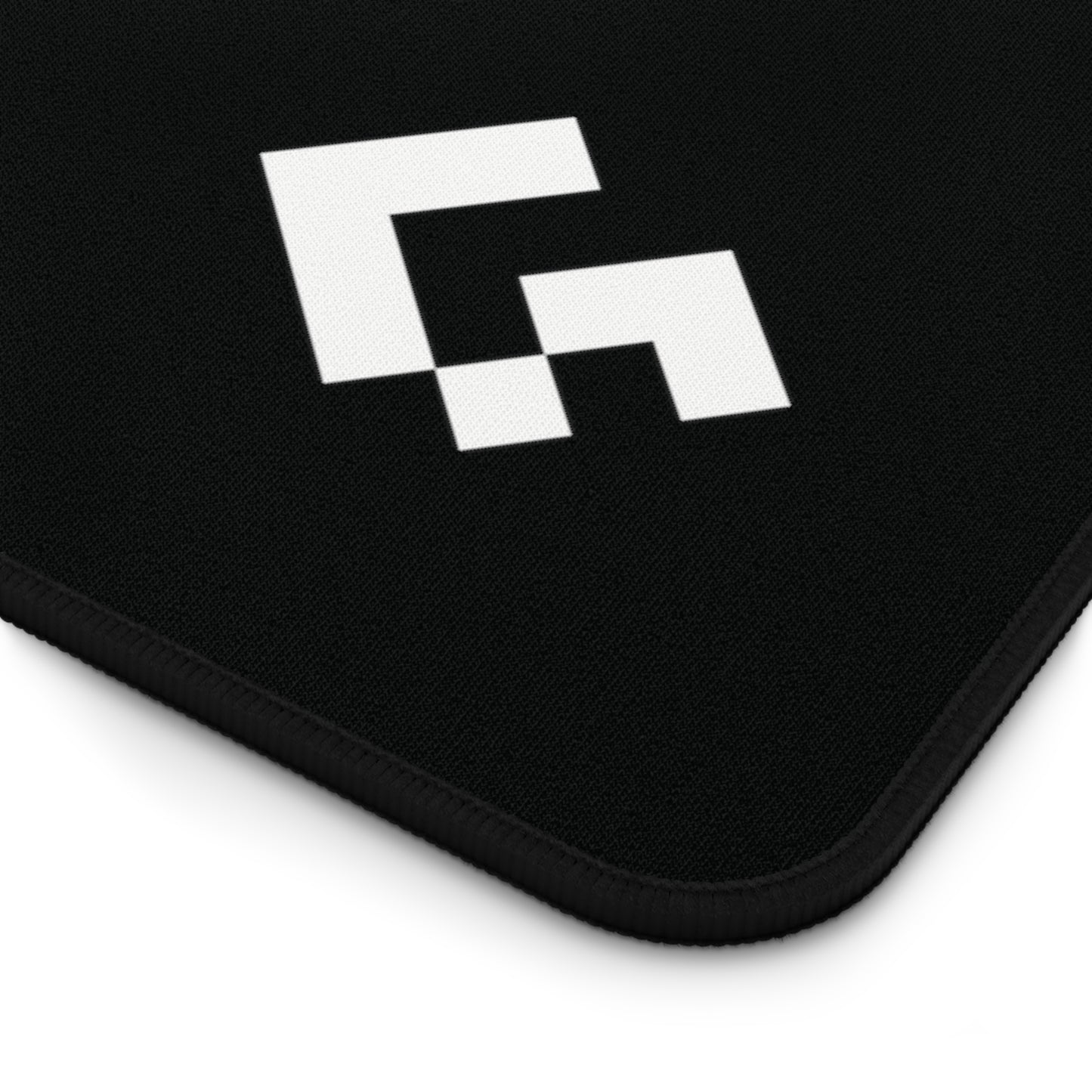 Iconic GreatFrontEnd Premium Desk Mat - Black, Large 15.5" x 31"