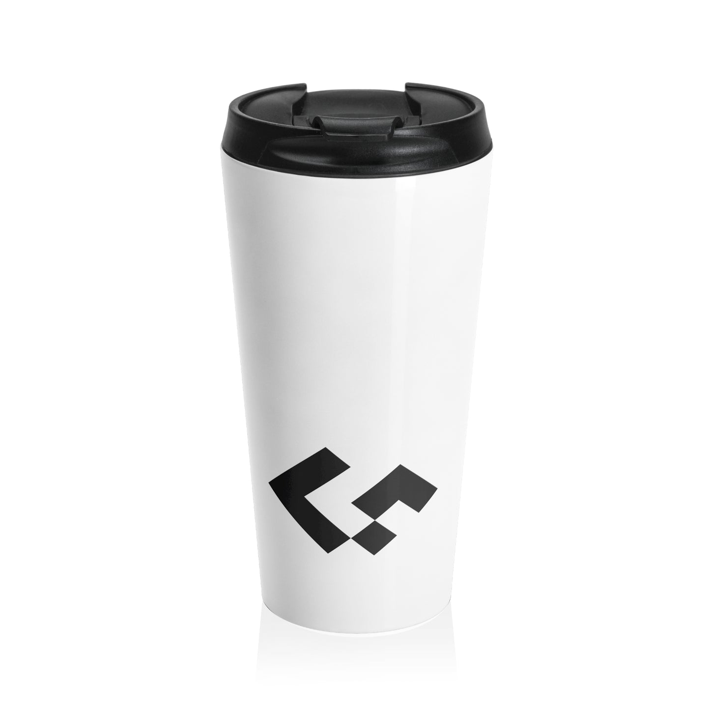Iconic GreatFrontEnd Stainless Steel Travel Mug - White, 15oz