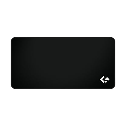 Iconic GreatFrontEnd Premium Desk Mat - Black, Large 15.5" x 31"